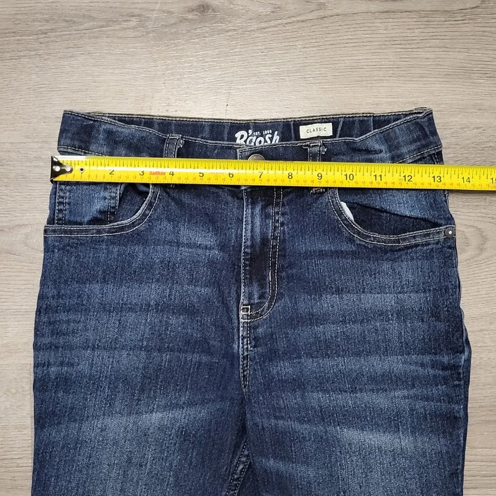 OshKosh Bgosh Kids‎ Classic Straight Leg Blue Jeans Dark Wash Denim Boys size 10